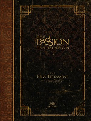 cover image of The Passion Translation New Testament